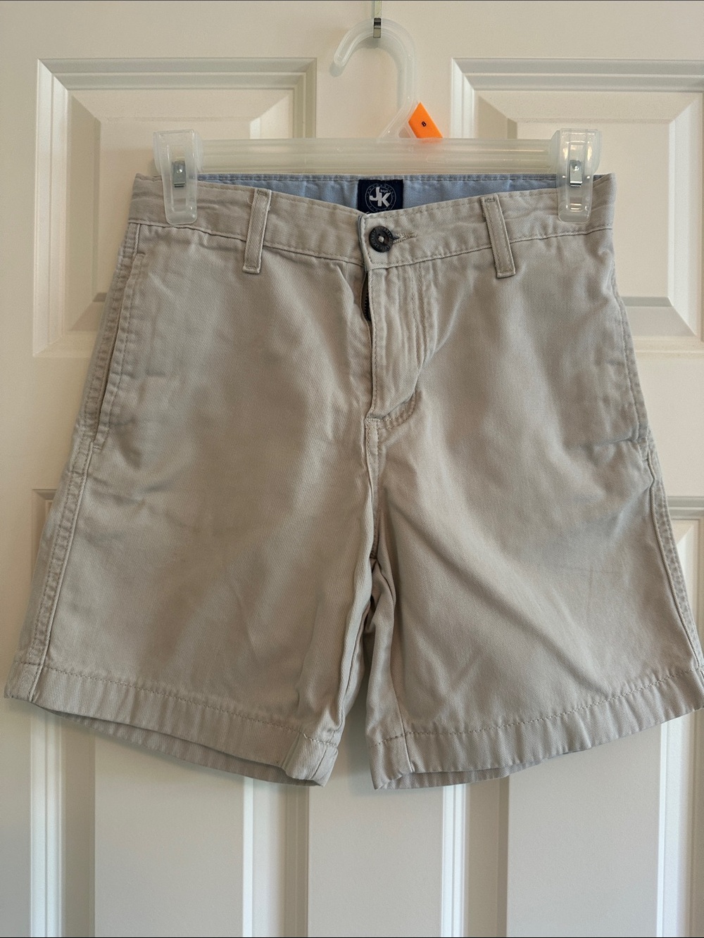 J. Khaki Boys Light Khaki Cotton Shorts